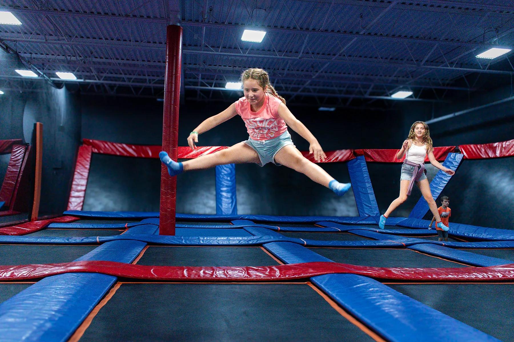 Uncover the History and Fun of Trampolines in St Catharines at AeroSports St Catharines indoor trampoline park