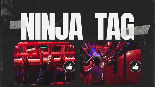 St-Catharines - Ninjatag at AeroSports St Catharines indoor trampoline park