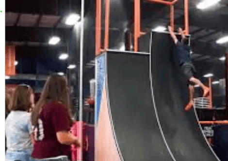 London - Warped Walls at AeroSports London indoor trampoline park