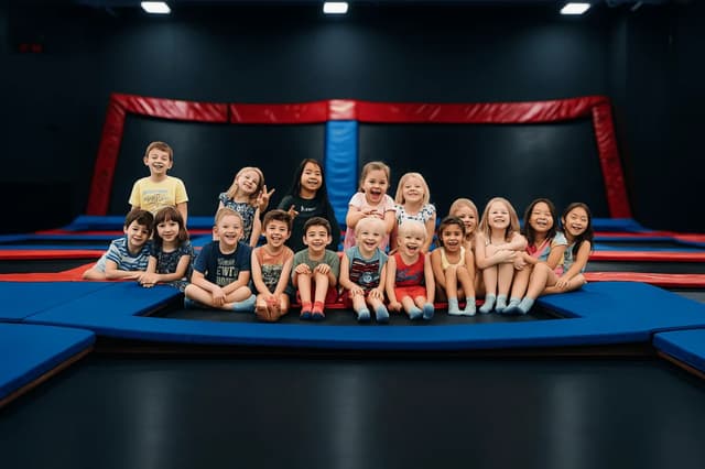 Exciting Kids Camps in St-Catharines at AeroSports St Catharines indoor trampoline park