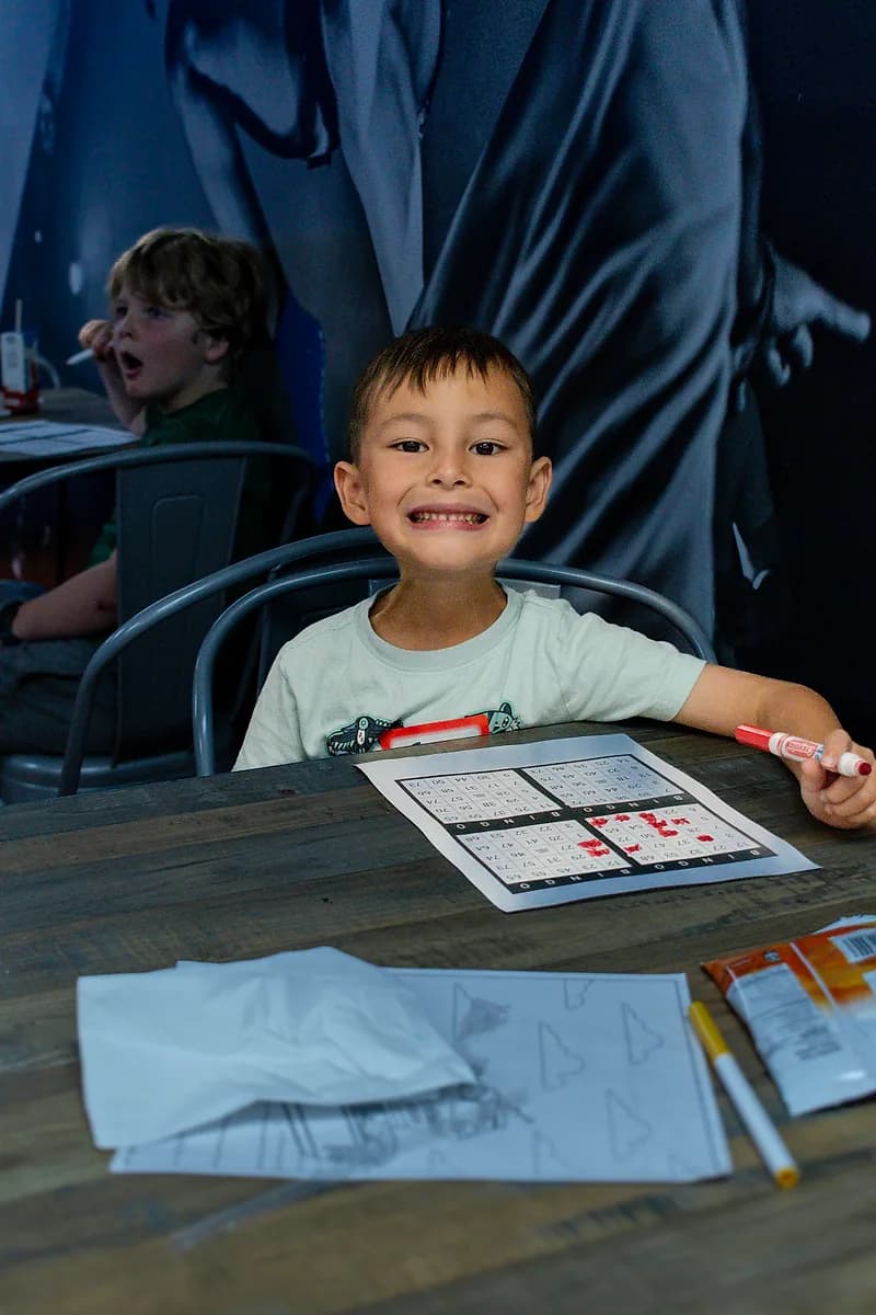 Kids enjoying summer camp activities at AeroSports trampoline park